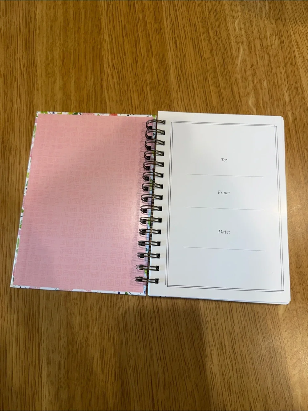 Christian Art Gifts “With God All Things Are Possible” Floral Journal